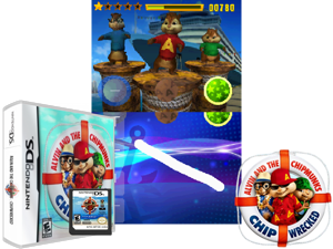 Alvin and the Chipmunks - Chipwrecked (Europe) Cover